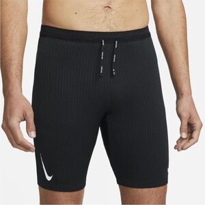 Men's Nike Aeroswift Half Tights Racing Shorts Black Size M